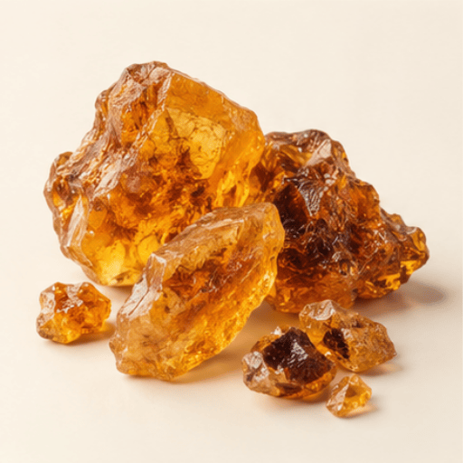 Amber scent illustration