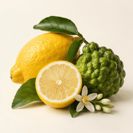 Citrus scent illustration