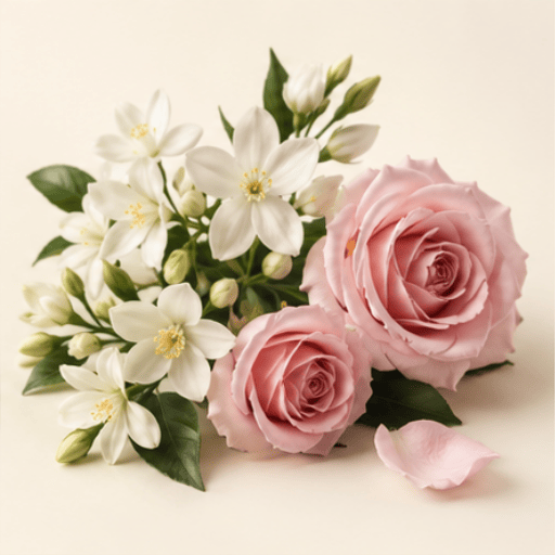 Floral scent illustration