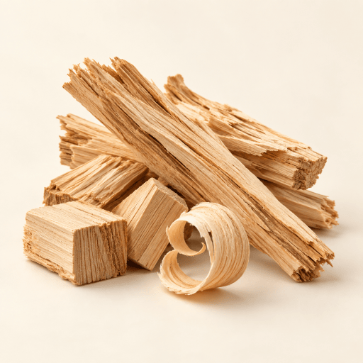 Woody scent illustration
