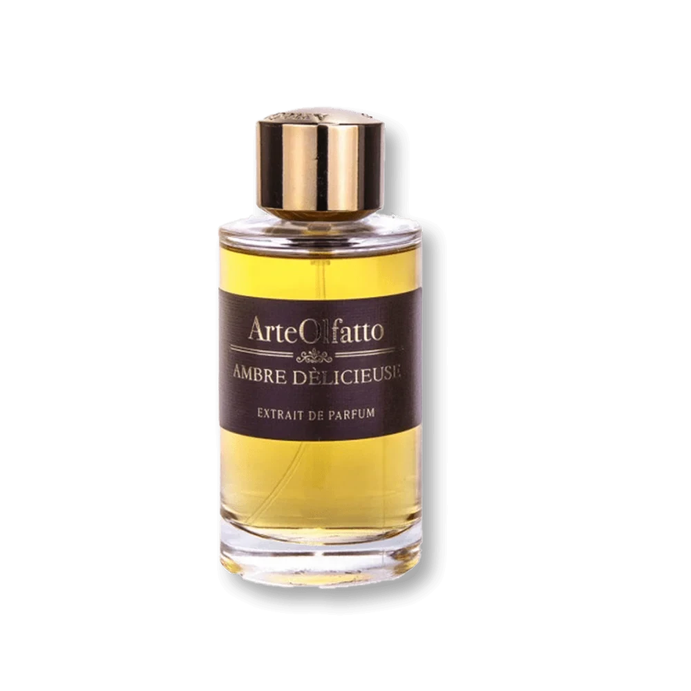 Arteolfatto Ambre Delicieuse manufacturer bottle, linked from the supplied product catalogue.