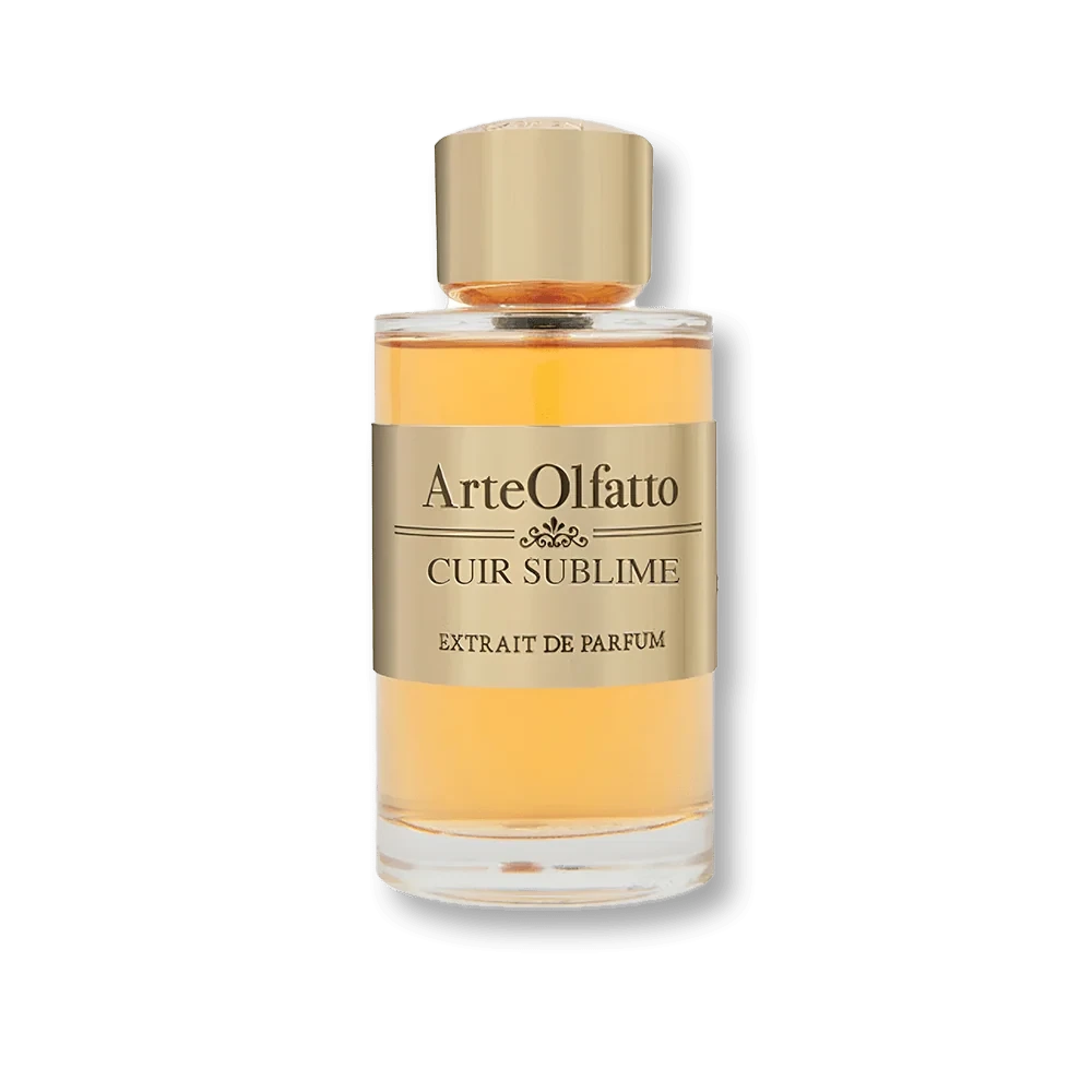 Arteolfatto Cuir Sublime manufacturer bottle, linked from the supplied product catalogue.