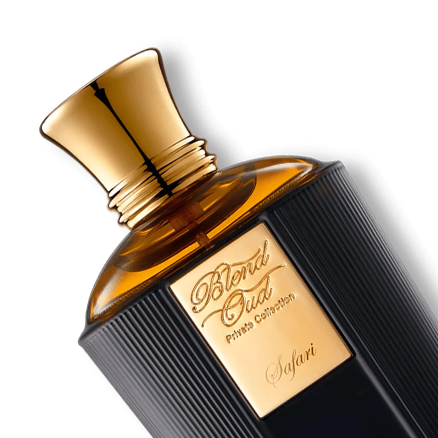 Blend Oud Private Collection Safari manufacturer bottle, linked from the supplied product catalogue.