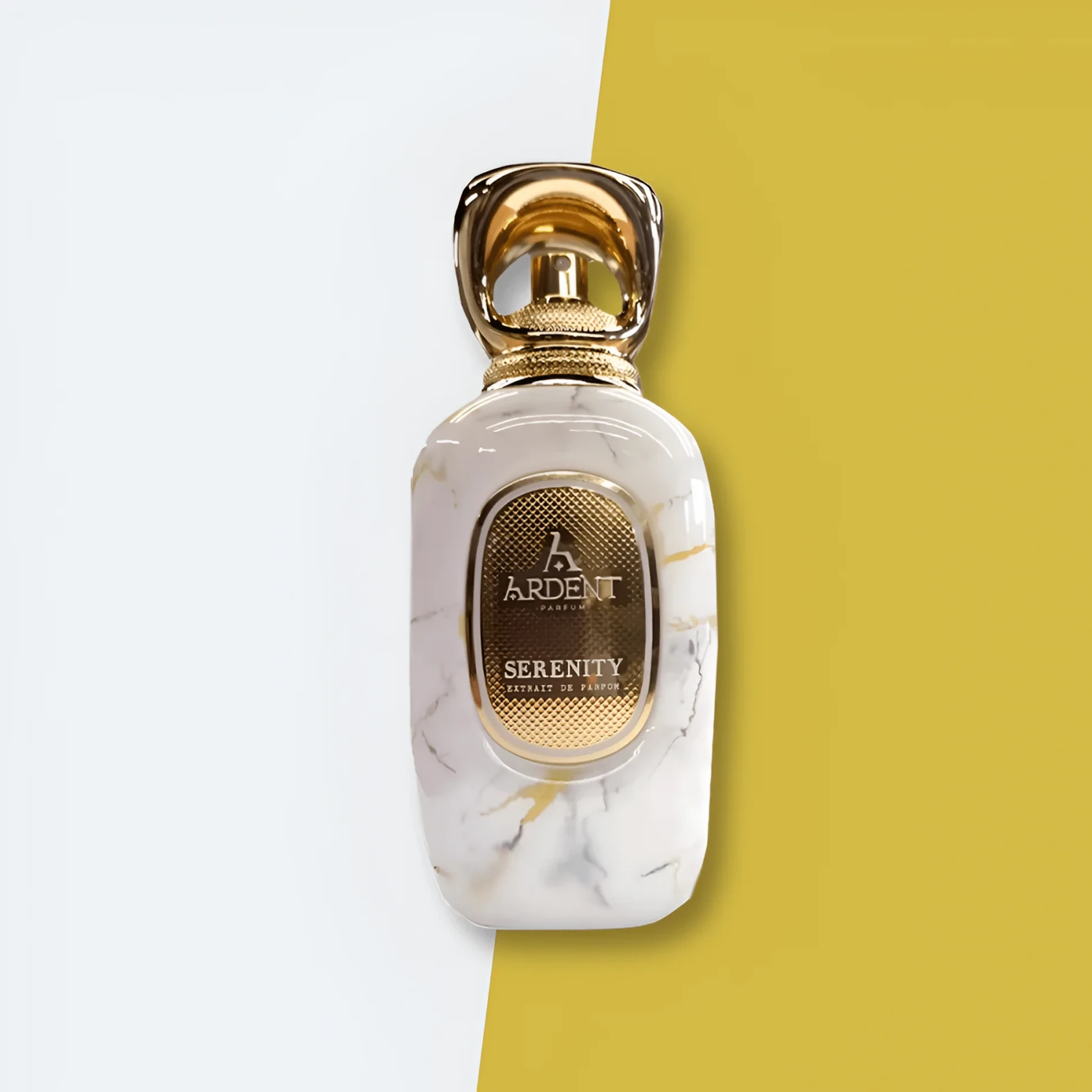 Ardent Serenity manufacturer bottle, linked from the supplied product catalogue.