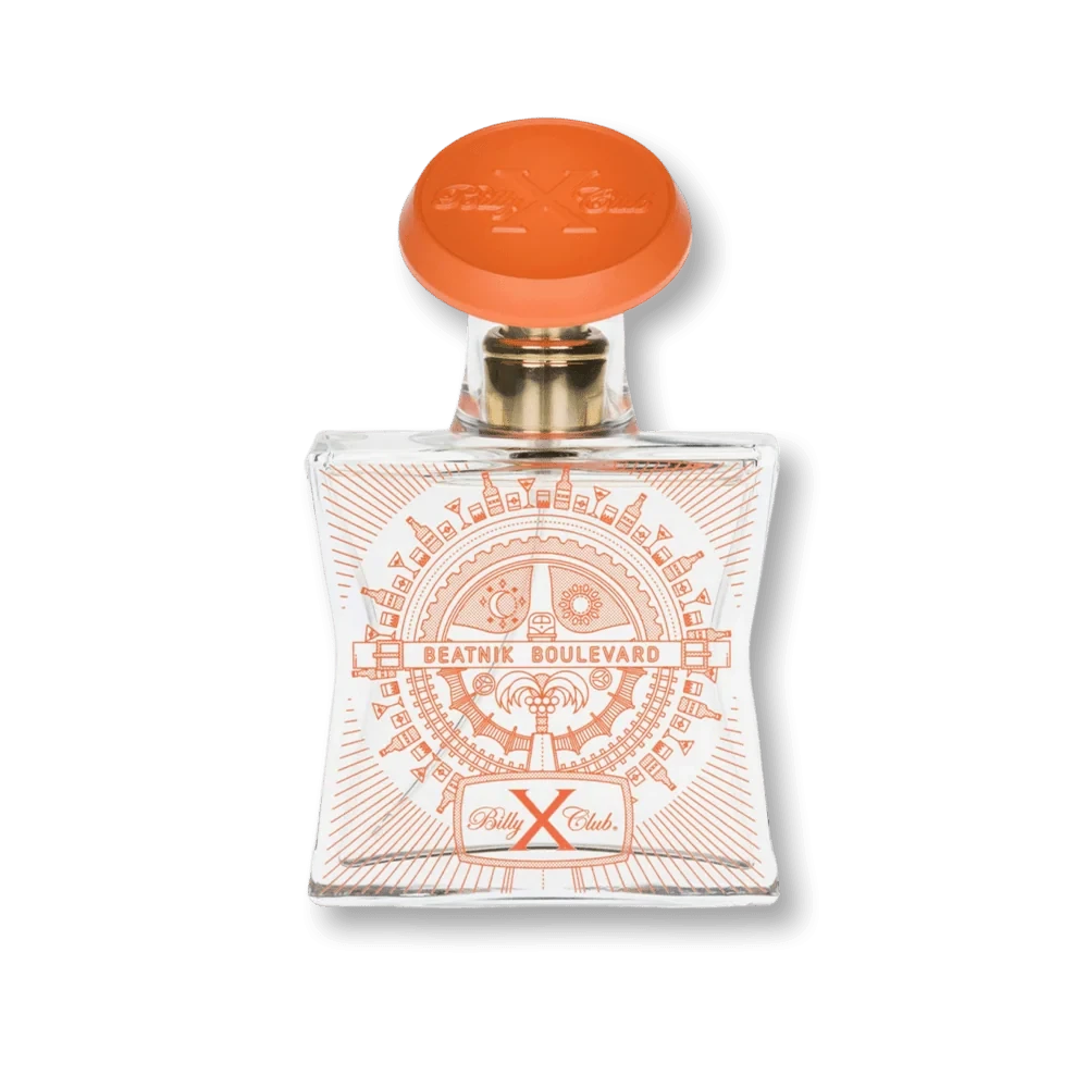 Billy X Club Beatnik Boulevard manufacturer bottle, linked from the supplied product catalogue.