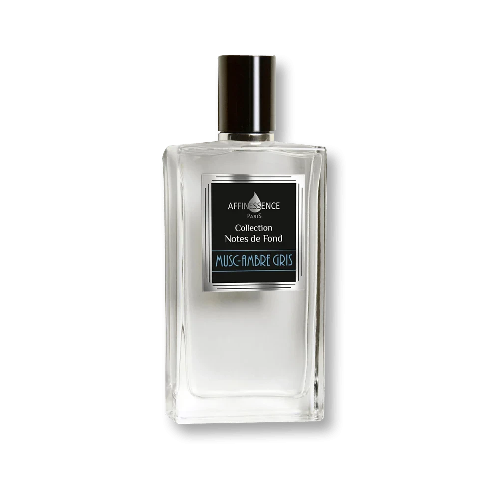 Affinessence Musc Ambre Gris manufacturer bottle, linked from the supplied product catalogue.