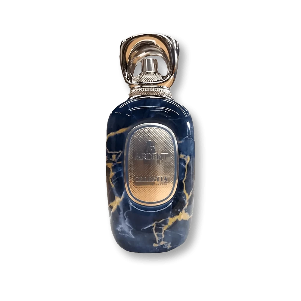 Ardent Celestia manufacturer bottle, linked from the supplied product catalogue.