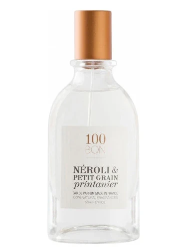 100 Bon Néroli & Petit Grain Printanier manufacturer bottle, linked from the supplied product catalogue.