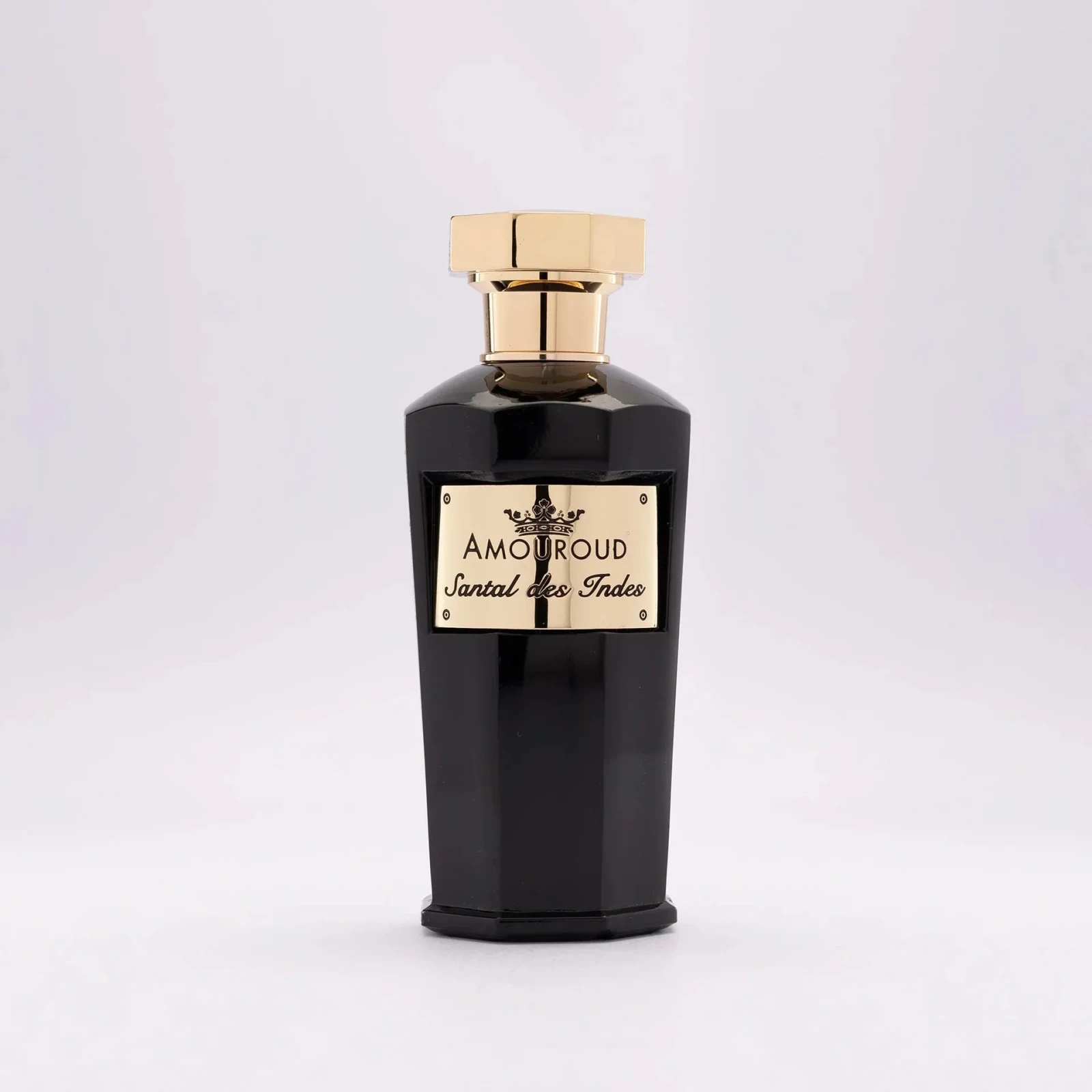 Amouroud Santal des Indes manufacturer bottle, linked from the supplied product catalogue.