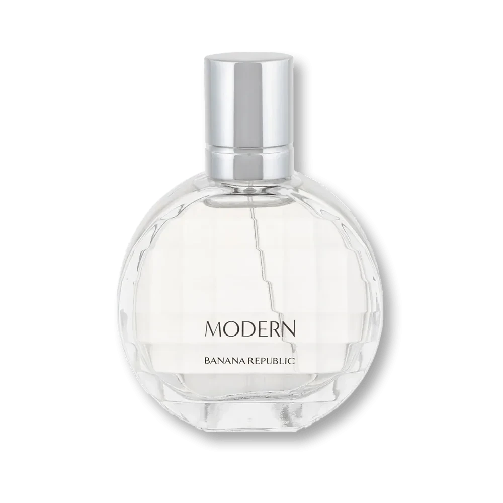 Banana Republic MODERN manufacturer bottle, linked from the supplied product catalogue.
