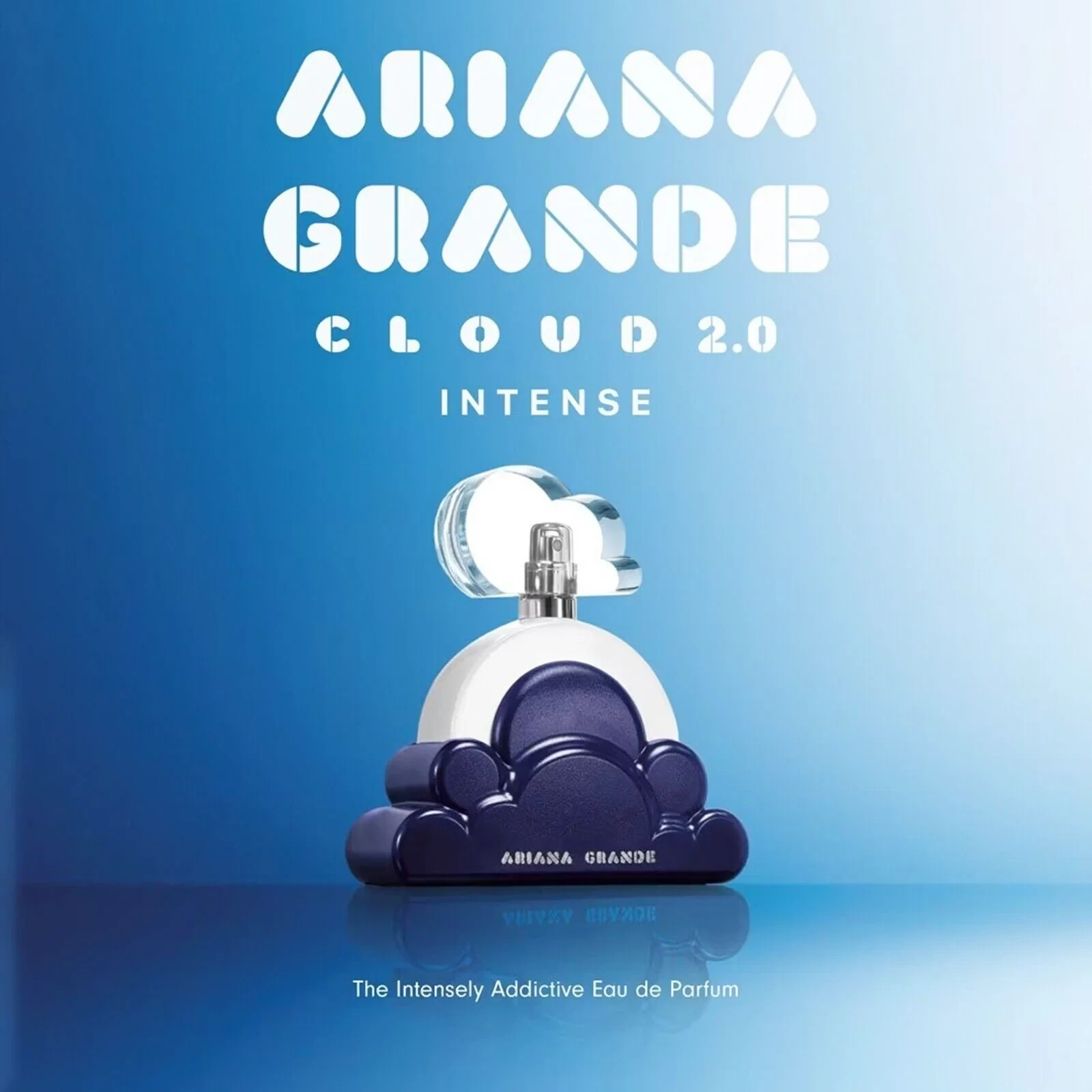 Ariana Grande Cloud 2.0 Intense manufacturer bottle, linked from the supplied product catalogue.