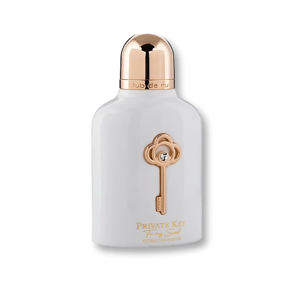 Armaf Club De Nuit Private Key to My Soul manufacturer bottle, linked from the supplied product catalogue.