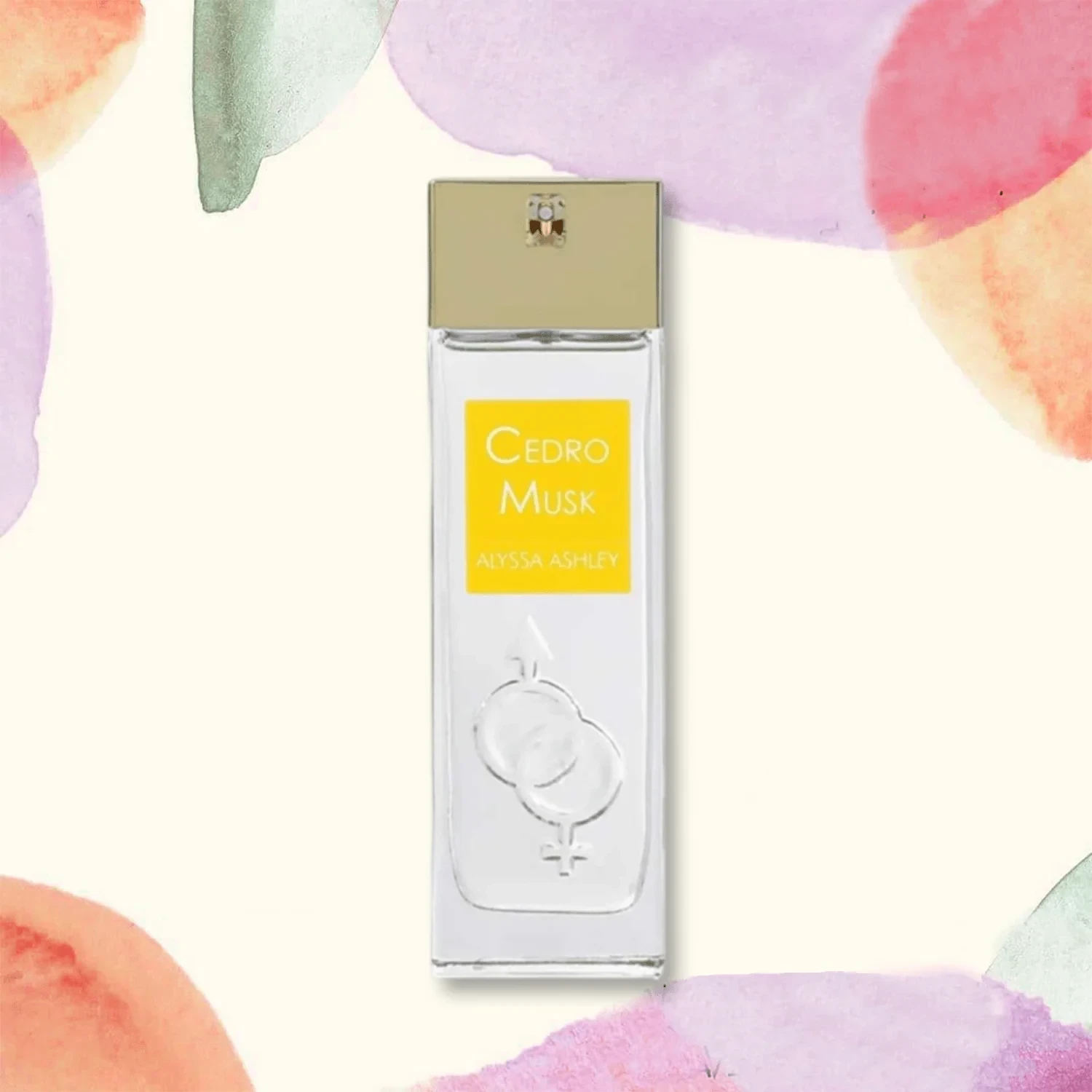 Alyssa Ashley Cedro Musk manufacturer bottle, linked from the supplied product catalogue.