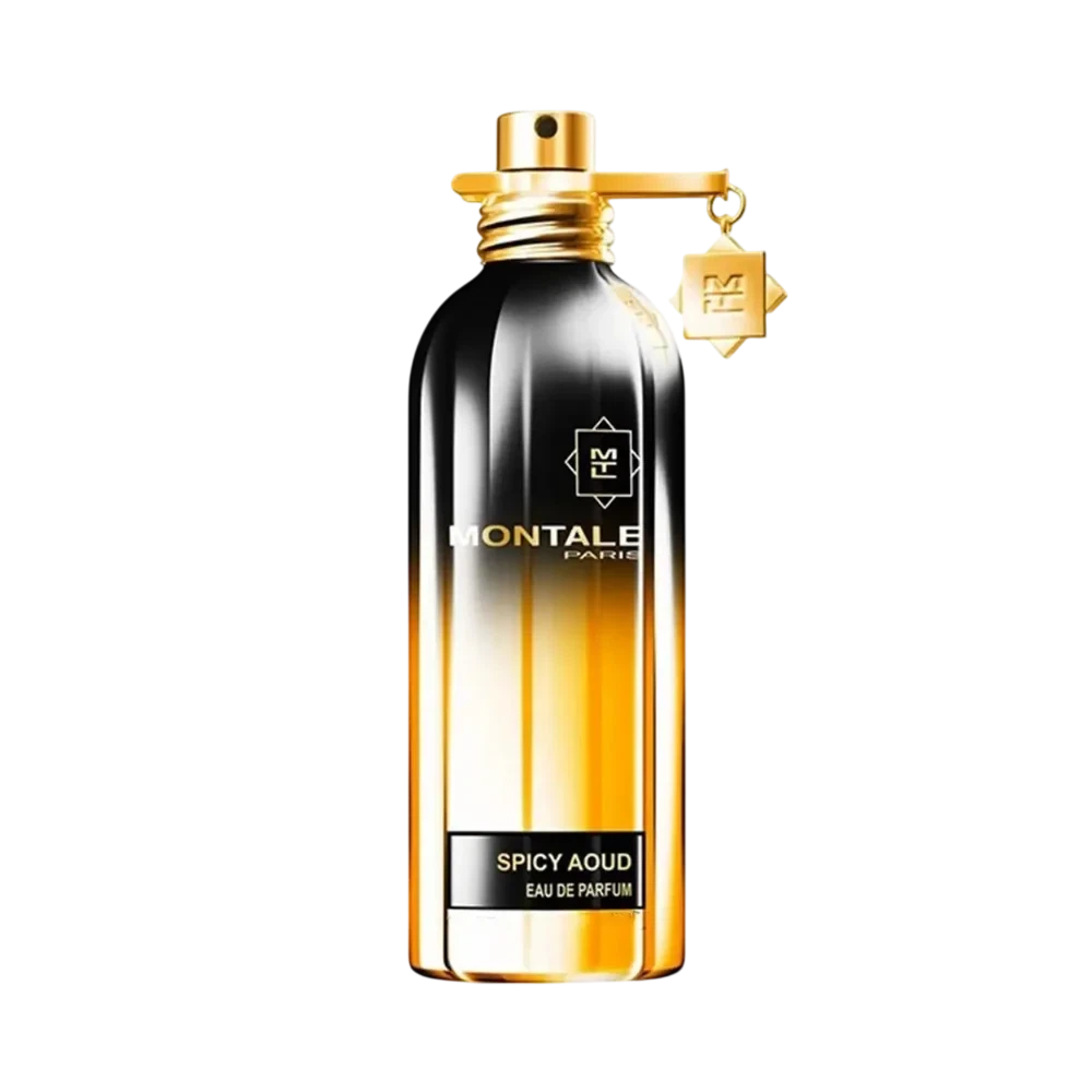 Montale Spicy Aoud Oriental Woody manufacturer bottle, linked from the supplied product catalogue.