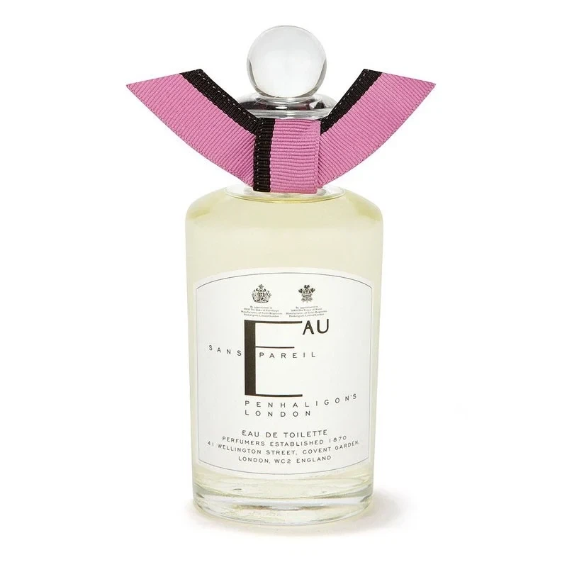 Penhaligon's Anthology Eau Sans Pareil manufacturer bottle, linked from the supplied product catalogue.