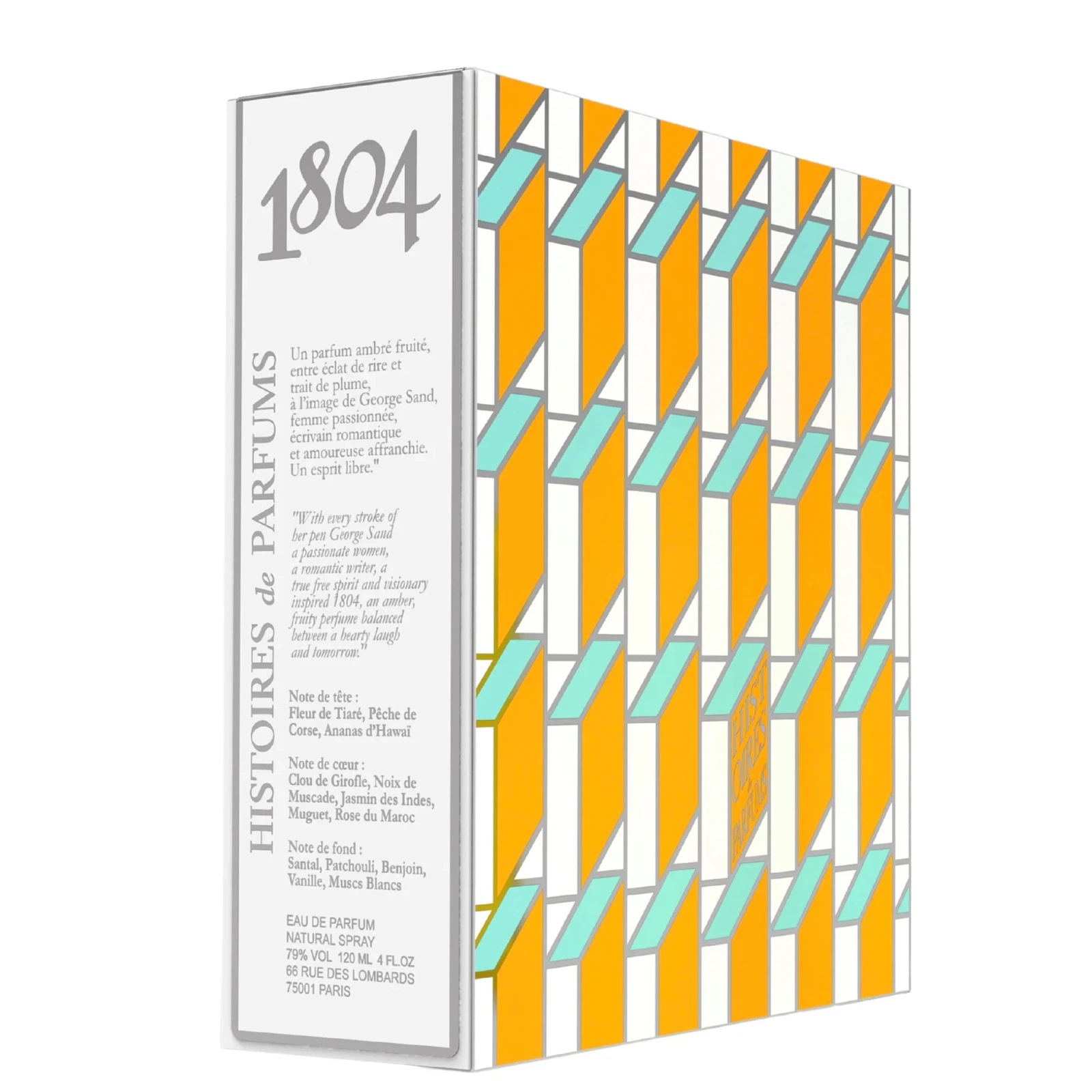 Histoires de Parfums 1804 manufacturer bottle, linked from the supplied product catalogue.