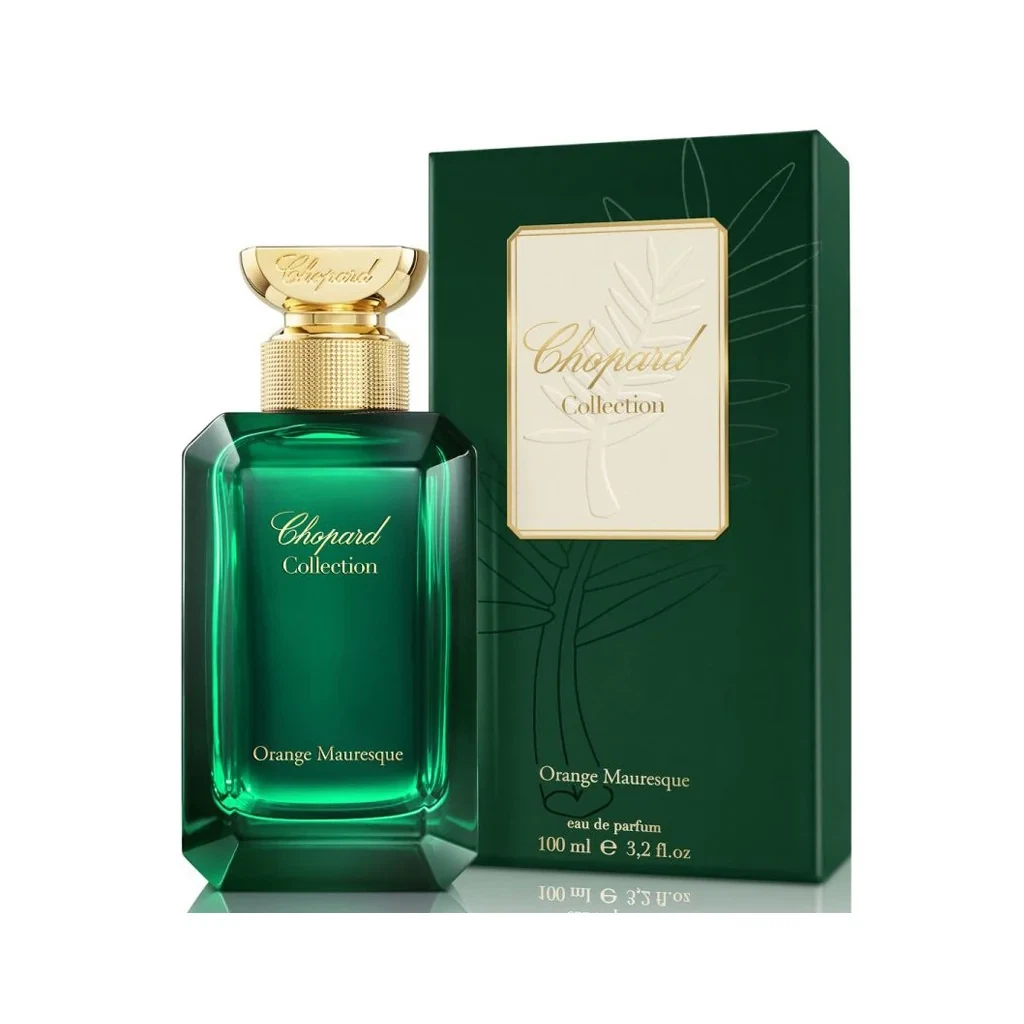 Chopard Orange Mauresque manufacturer bottle, linked from the supplied product catalogue.