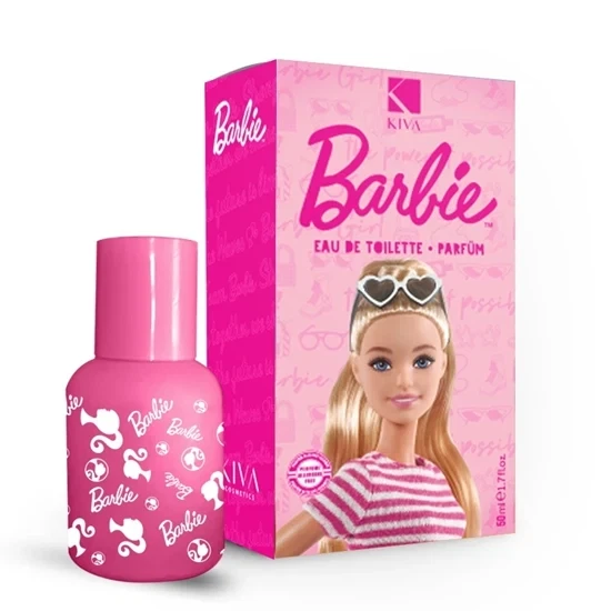 Kiva Barbie For Kids manufacturer bottle, linked from the supplied product catalogue.