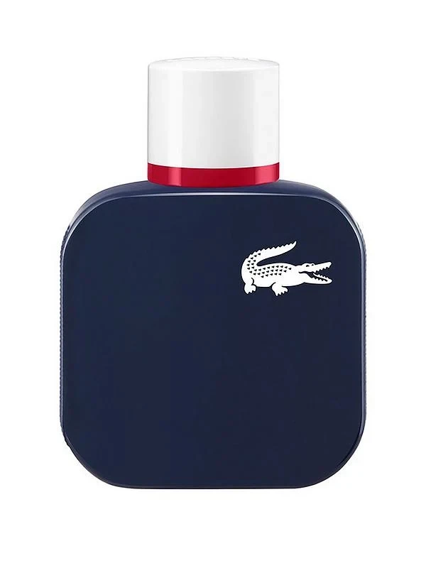 Lacoste EAU DE FRENCH PANACHE (Men) manufacturer bottle, linked from the supplied product catalogue.