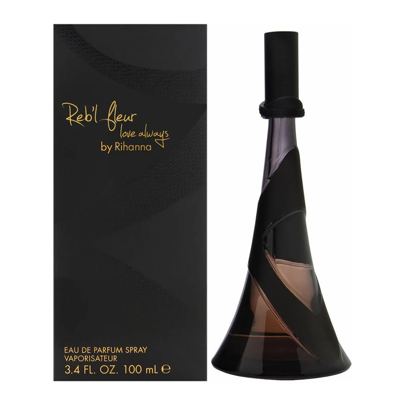 Rihanna Reb'L Fleur Love Always manufacturer bottle, linked from the supplied product catalogue.