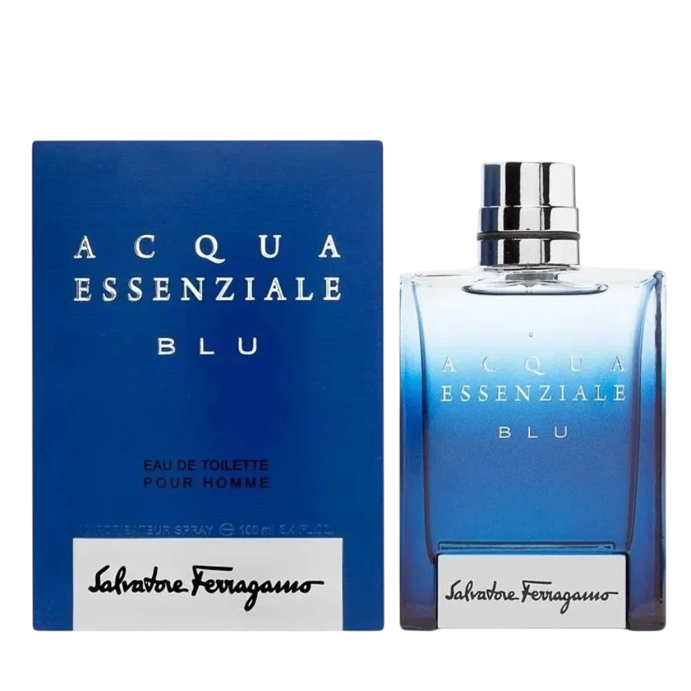 Salvatore Ferragamo Acqua Essenziale Blu Pour Homme manufacturer bottle, linked from the supplied product catalogue.