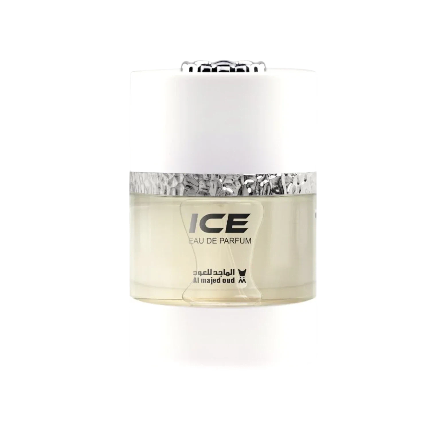Al Majed Oud Ice manufacturer bottle, linked from the supplied product catalogue.