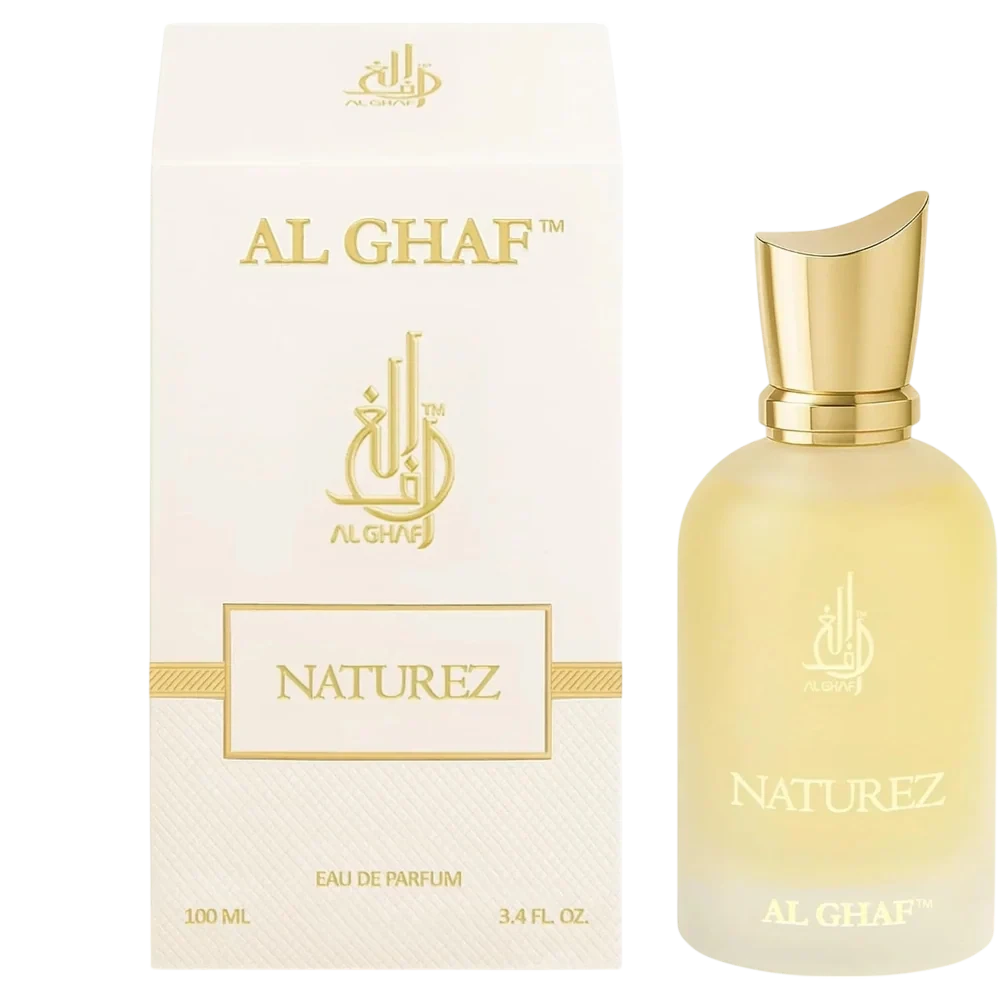 Al Ghaf Naturez manufacturer bottle, linked from the supplied product catalogue.