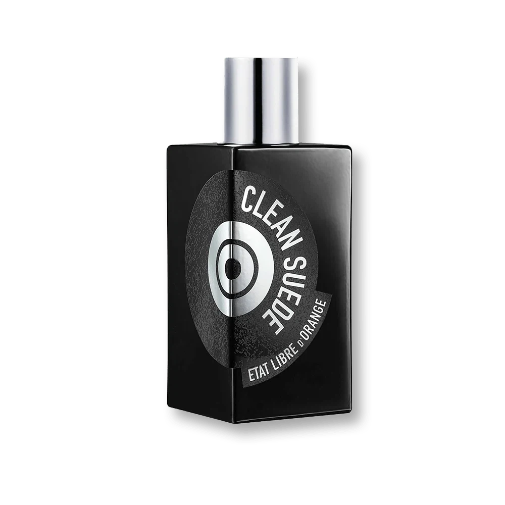 Etat Libre d'Orange Clean Suede manufacturer bottle, linked from the supplied product catalogue.