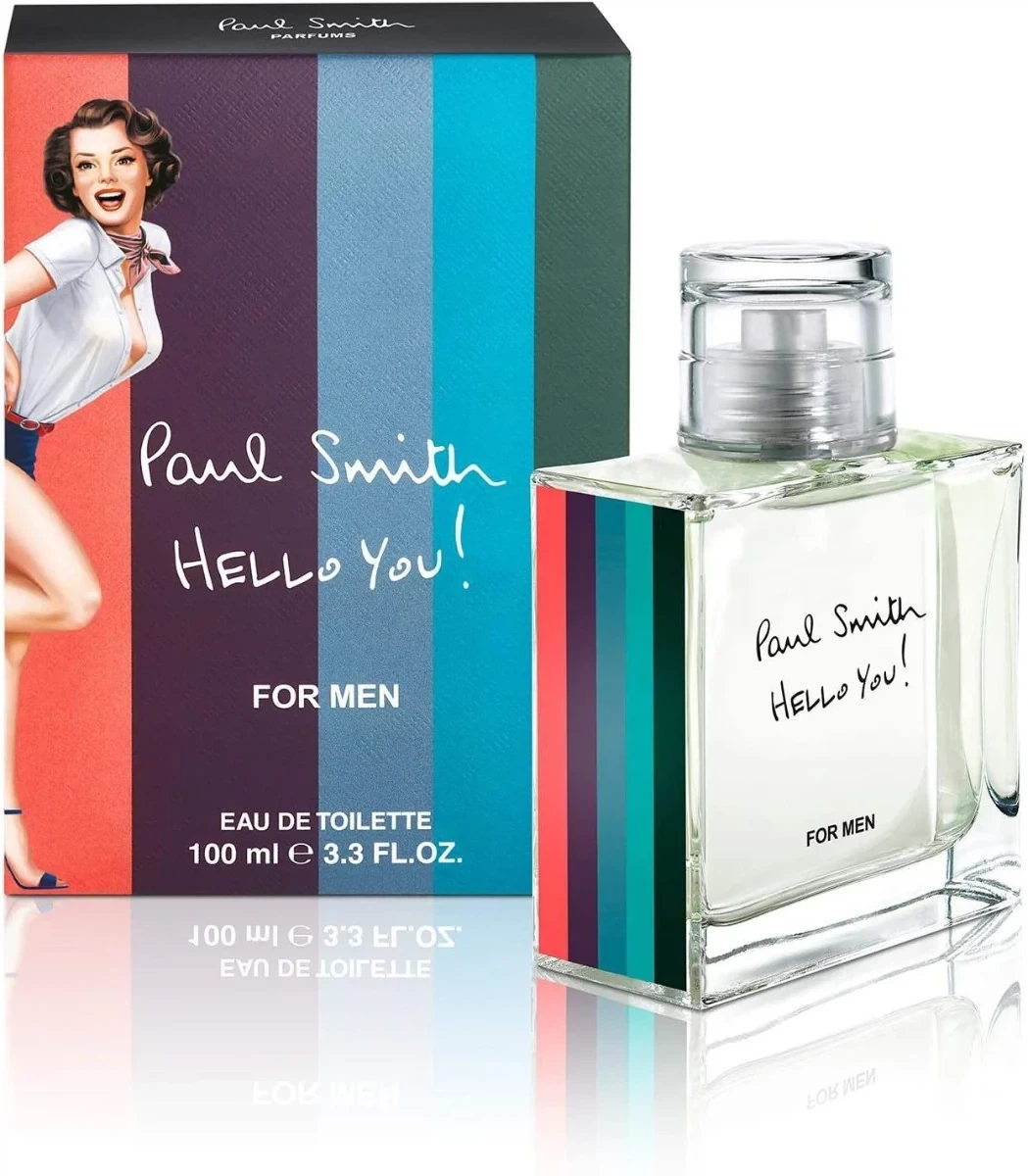 Paul Smith Hello You! manufacturer bottle, linked from the supplied product catalogue.