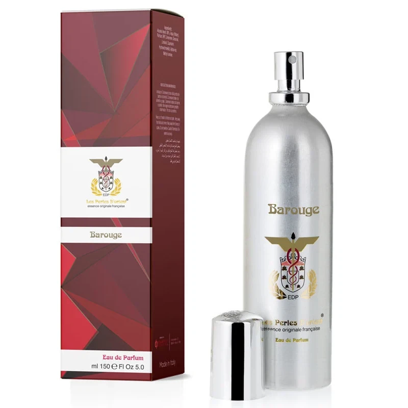 Les Perles D'Orient Barouge manufacturer bottle, linked from the supplied product catalogue.