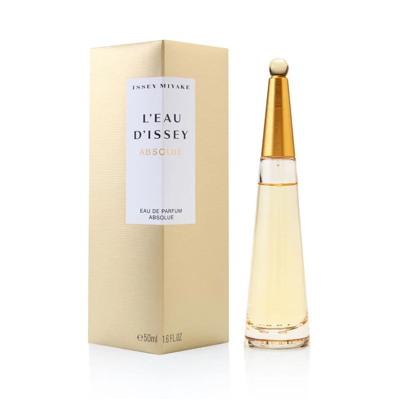 Issey Miyake Absolue manufacturer bottle, linked from the supplied product catalogue.