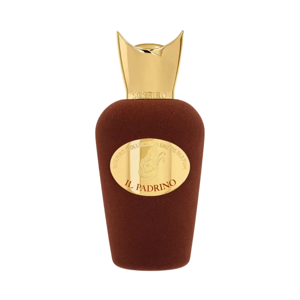 Sospiro IL Padrino Oriental Woody manufacturer bottle, linked from the supplied product catalogue.
