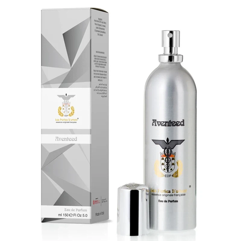 Les Perles D'Orient Aventeed manufacturer bottle, linked from the supplied product catalogue.