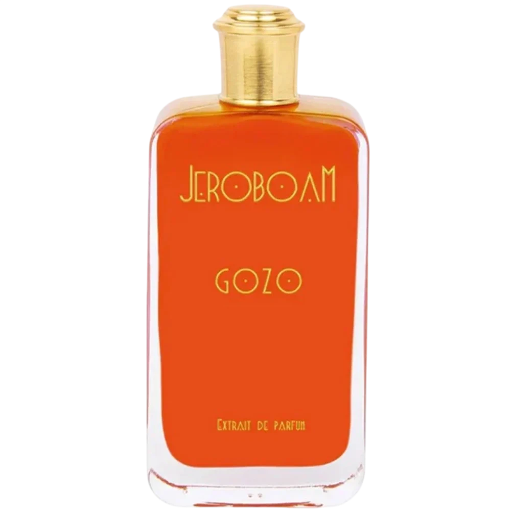 Jeroboam Gozo Extrait manufacturer bottle, linked from the supplied product catalogue.