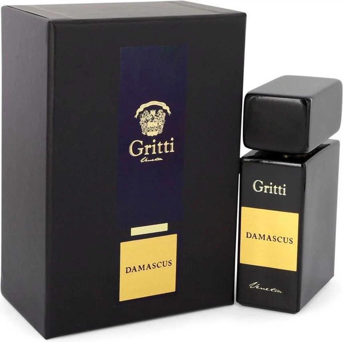 Gritti Damascus Spray manufacturer bottle, linked from the supplied product catalogue.