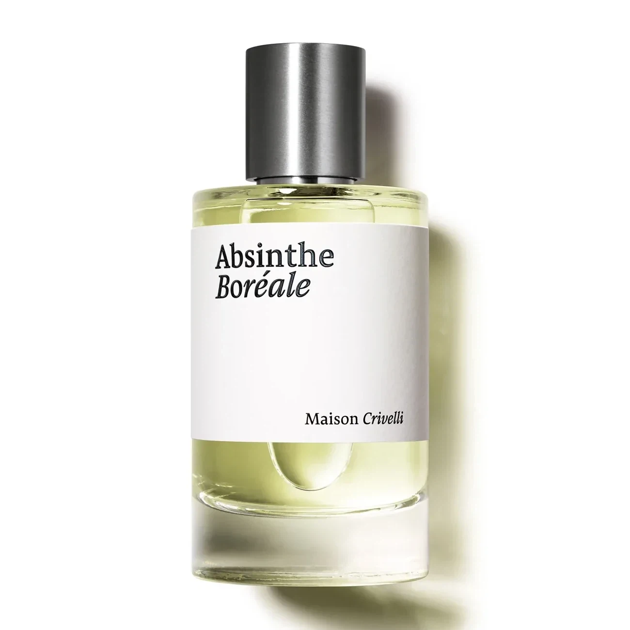Maison Crivelli Absinthe Boreale manufacturer bottle, linked from the supplied product catalogue.