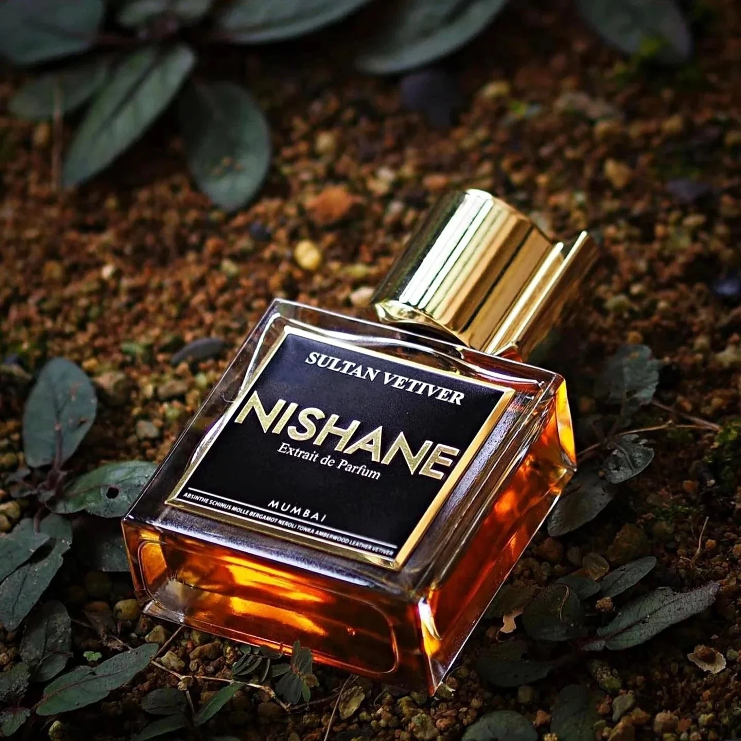 Nishane Sultan Vetiver manufacturer bottle, linked from the supplied product catalogue.