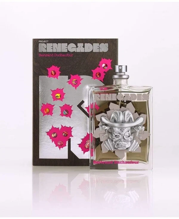 Project Renegades Bertrand Duchaufour manufacturer bottle, linked from the supplied product catalogue.