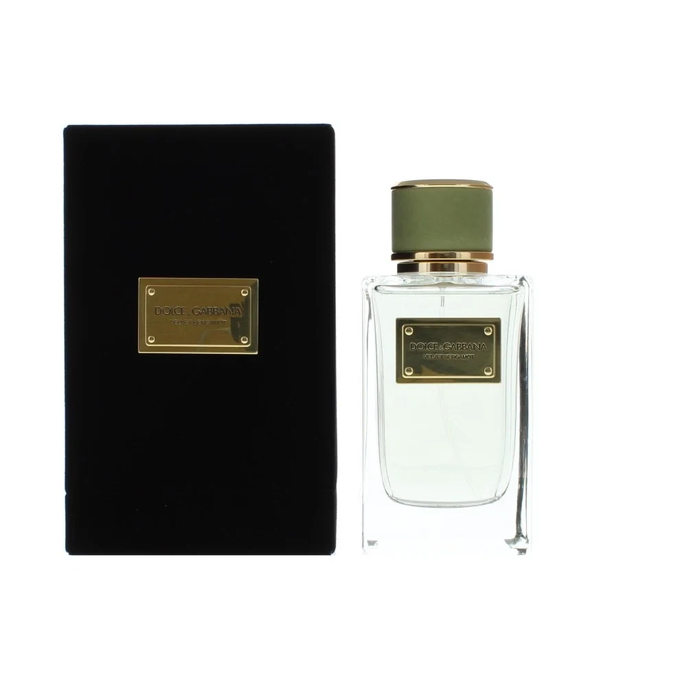 Dolce & Gabbana VELVET BERGAMOT SPRAY manufacturer bottle, linked from the supplied product catalogue.