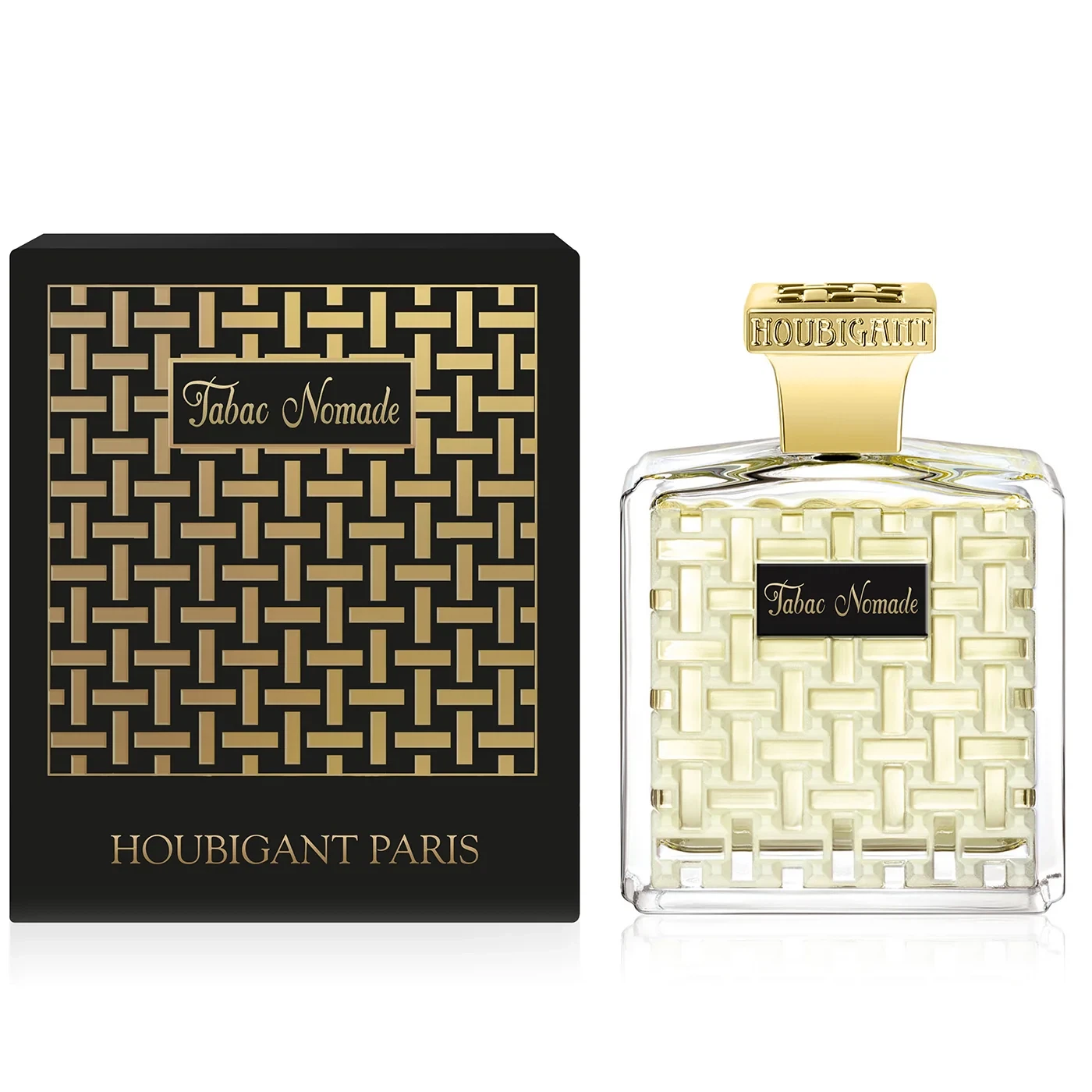 Houbigant Paris Tabac Nomade manufacturer bottle, linked from the supplied product catalogue.