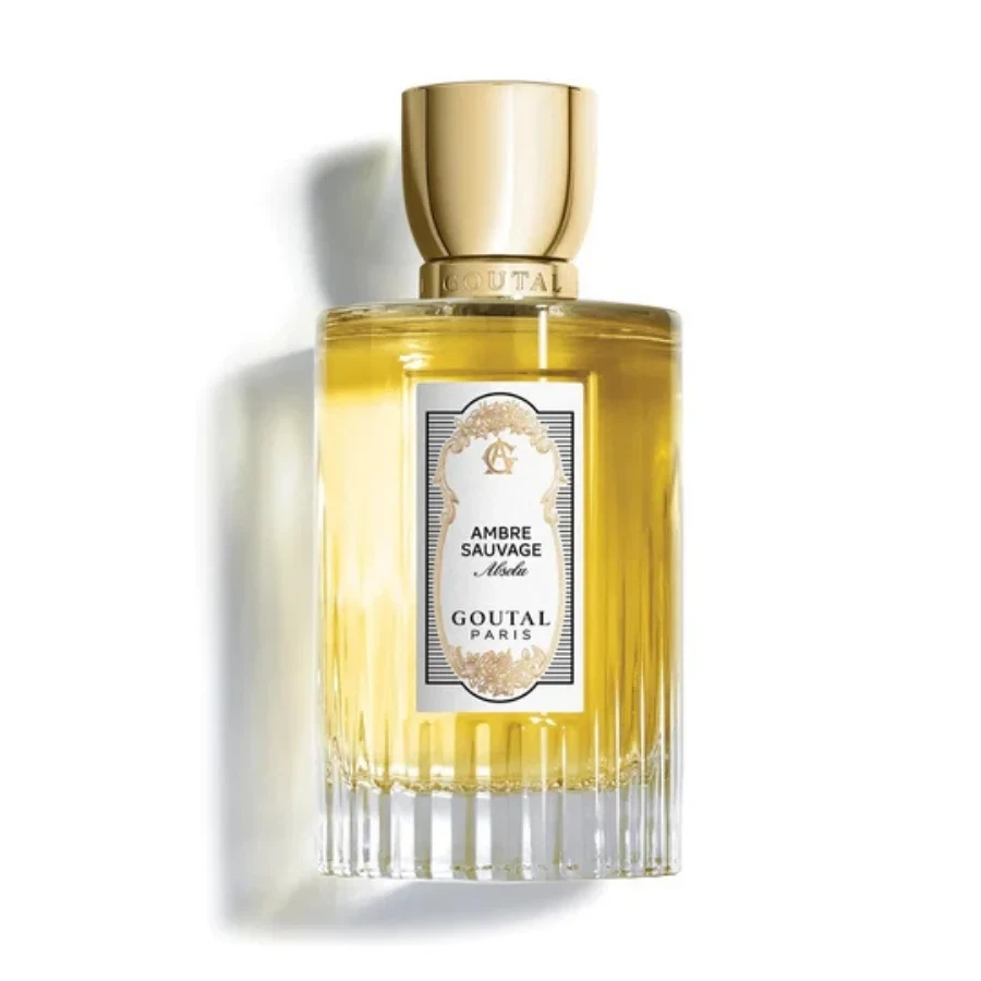 Goutal Ambre Sauvage Absolu manufacturer bottle, linked from the supplied product catalogue.