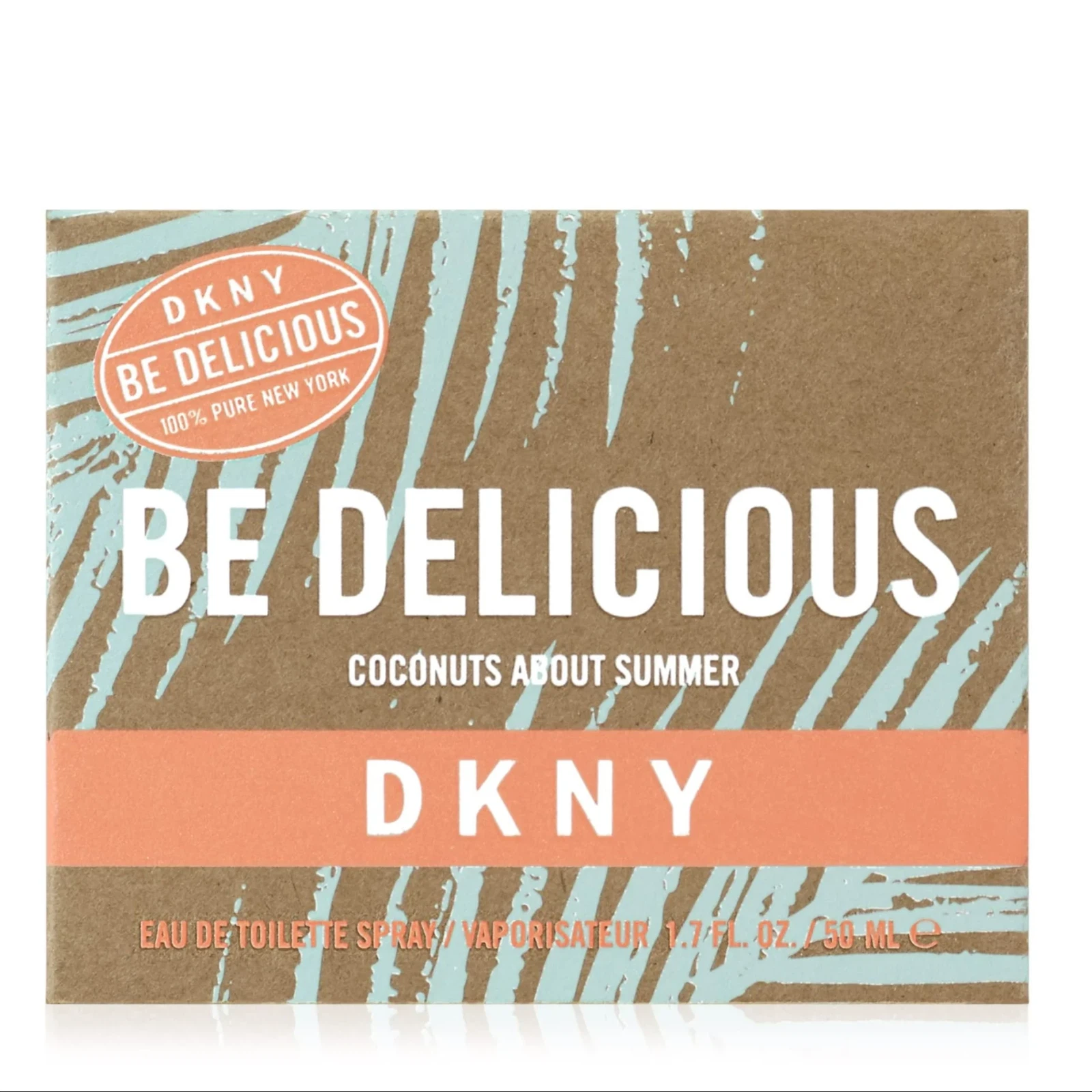 Donna Karan Be Delicious Coconuts About Summer manufacturer bottle, linked from the supplied product catalogue.