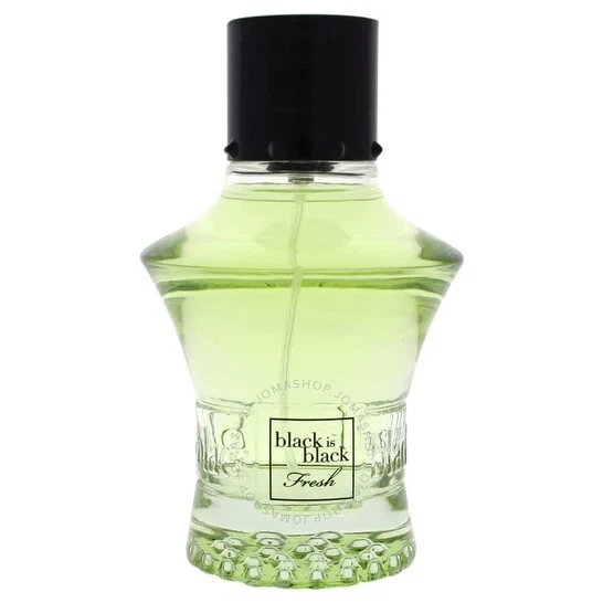 NuParfums Black Is Black Fresh For Her manufacturer bottle, linked from the supplied product catalogue.