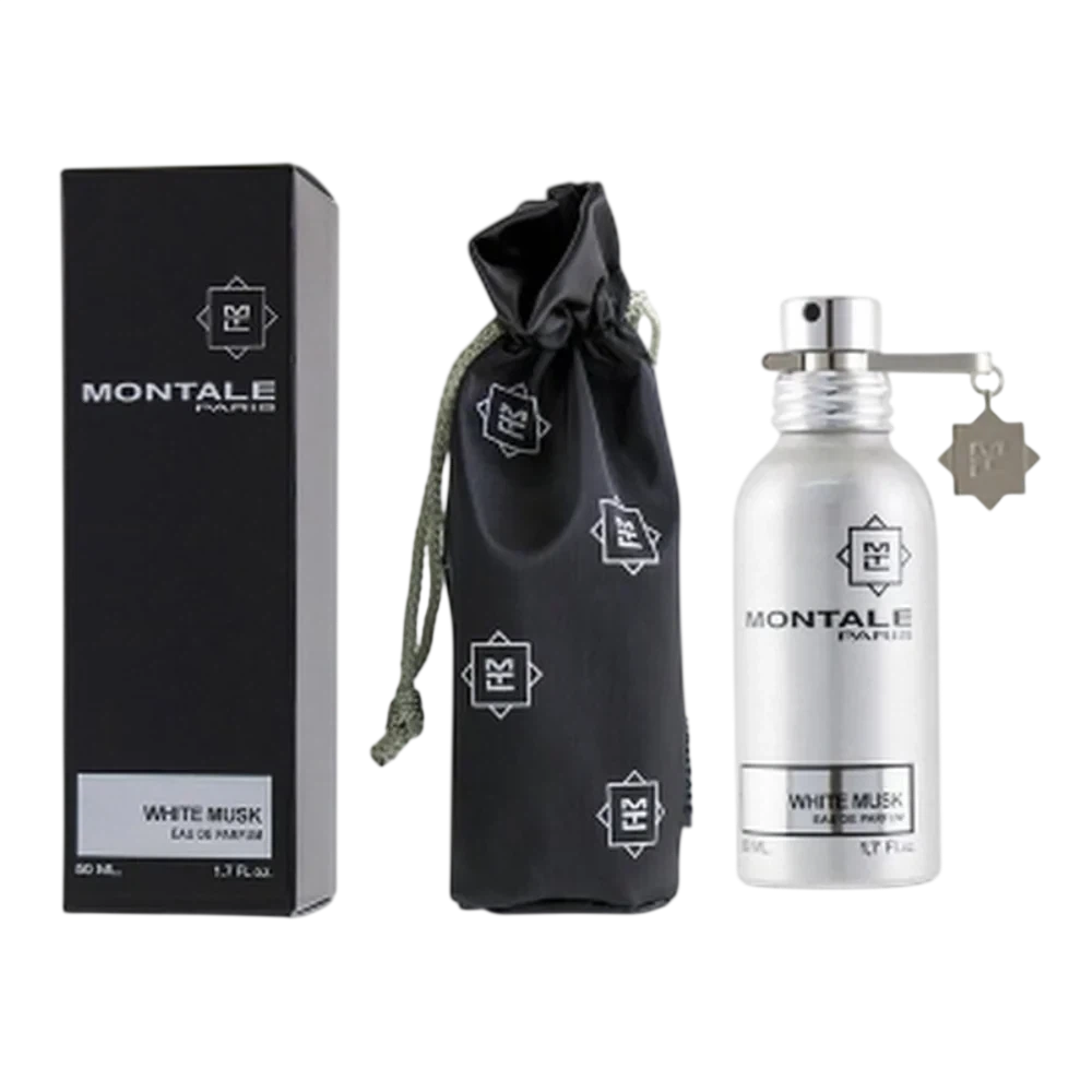 Montale White Musk Floral Woody Musk manufacturer bottle, linked from the supplied product catalogue.