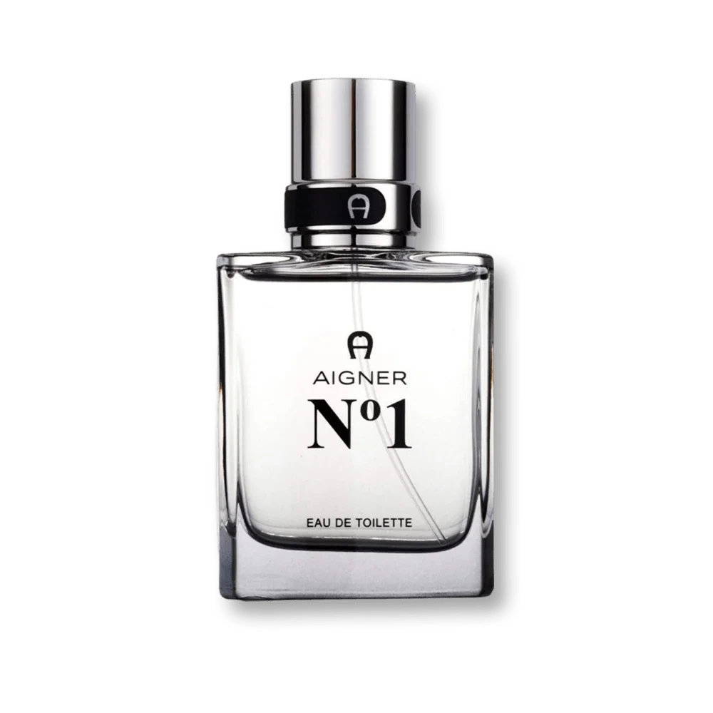 Aigner No.1 Pour Homme manufacturer bottle, linked from the supplied product catalogue.