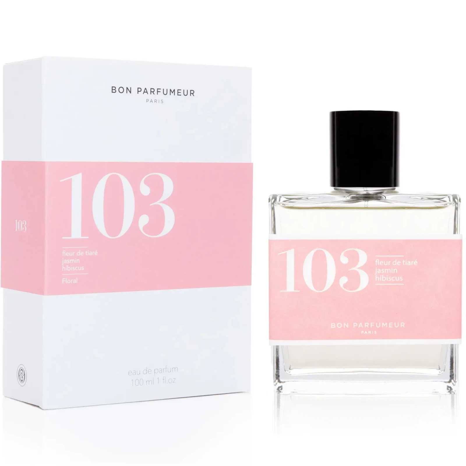 Bon Parfumeur 103 Fleur De Tiare Jasmin Hibiscus manufacturer bottle, linked from the supplied product catalogue.