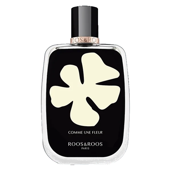 Roos & Roos Comme Une Fleur manufacturer bottle, linked from the supplied product catalogue.