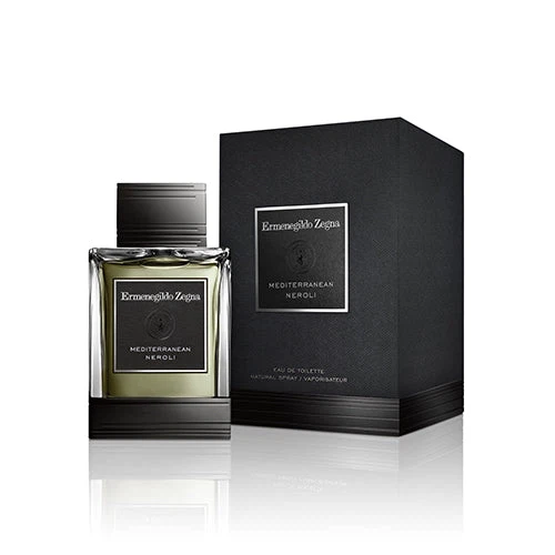 Ermenegildo Zegna Mediterranean Neroli manufacturer bottle, linked from the supplied product catalogue.