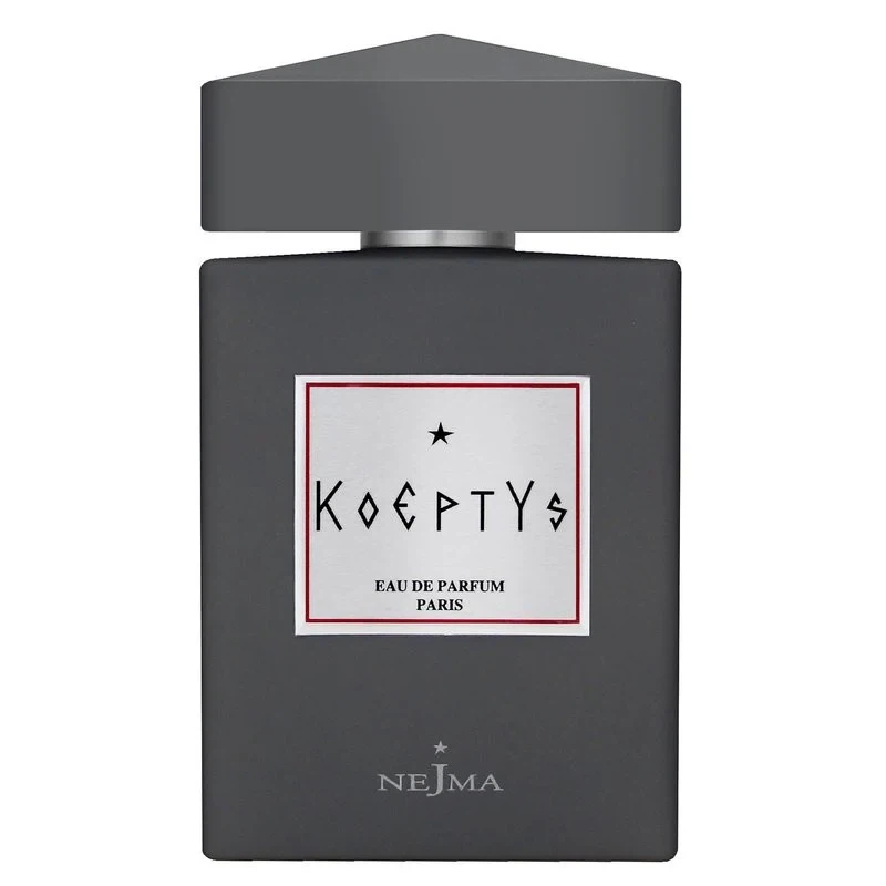 Nejma Collection Koeptys manufacturer bottle, linked from the supplied product catalogue.