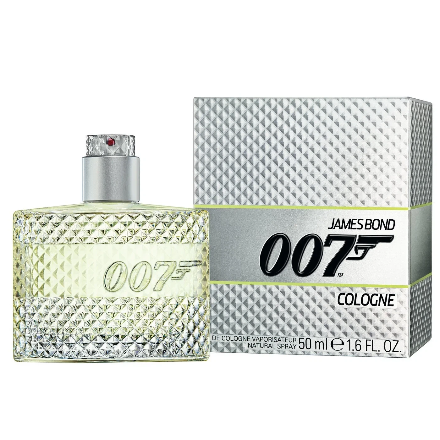 James Bond 007 Cologne manufacturer bottle, linked from the supplied product catalogue.
